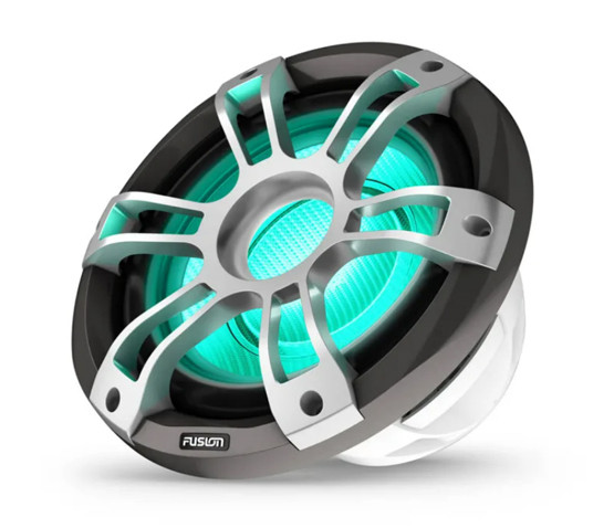 Fusion Signature Series 3i 10" CRGBW Sports Subwoofer - Grey