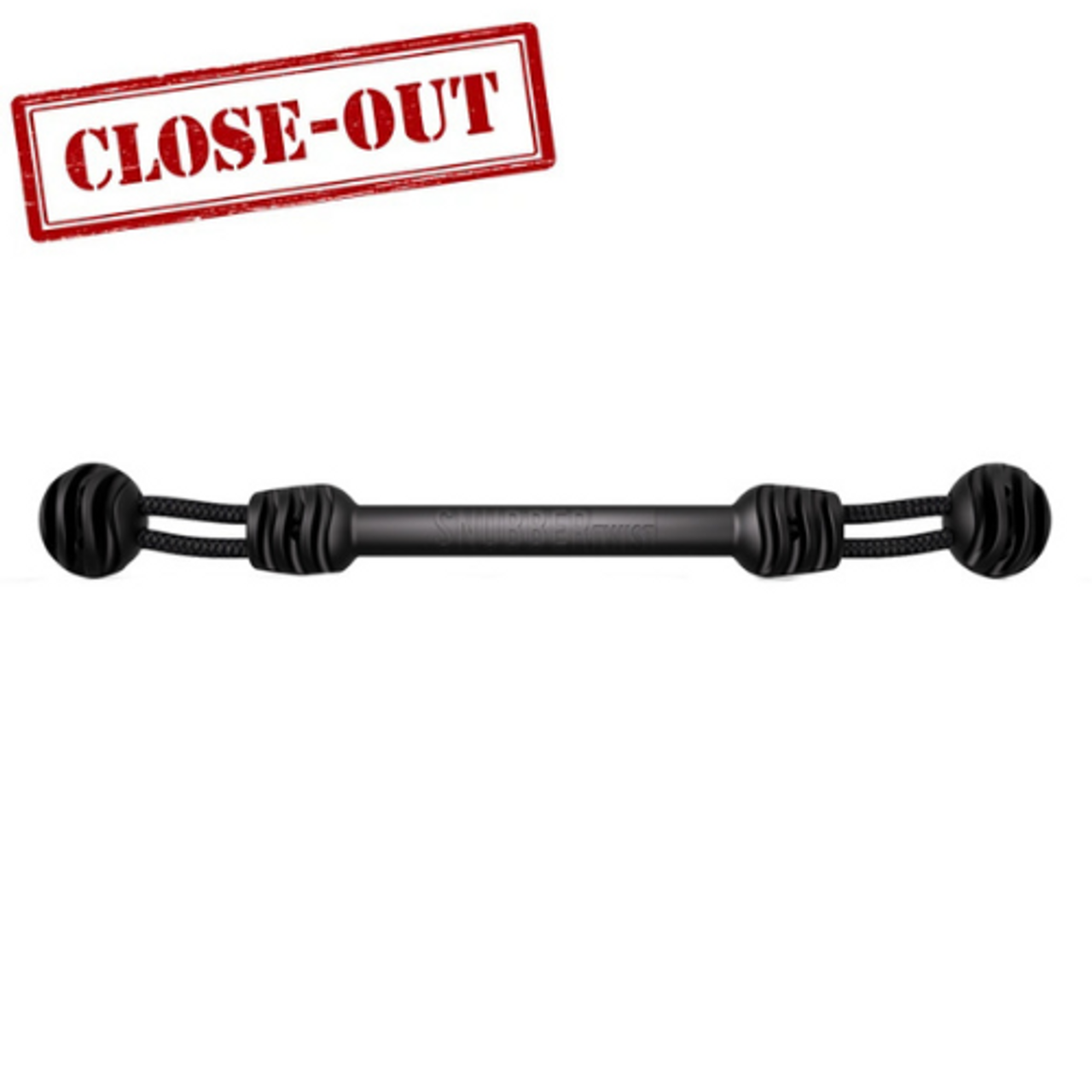 Snubber TWIST - Tar Black - Individual