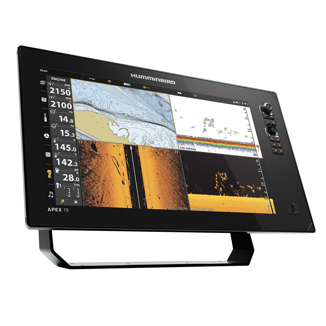 HUMMINBIRD APEX® 19 MSI+ CHARTPLOTTER CHO DISPLAY ONLY