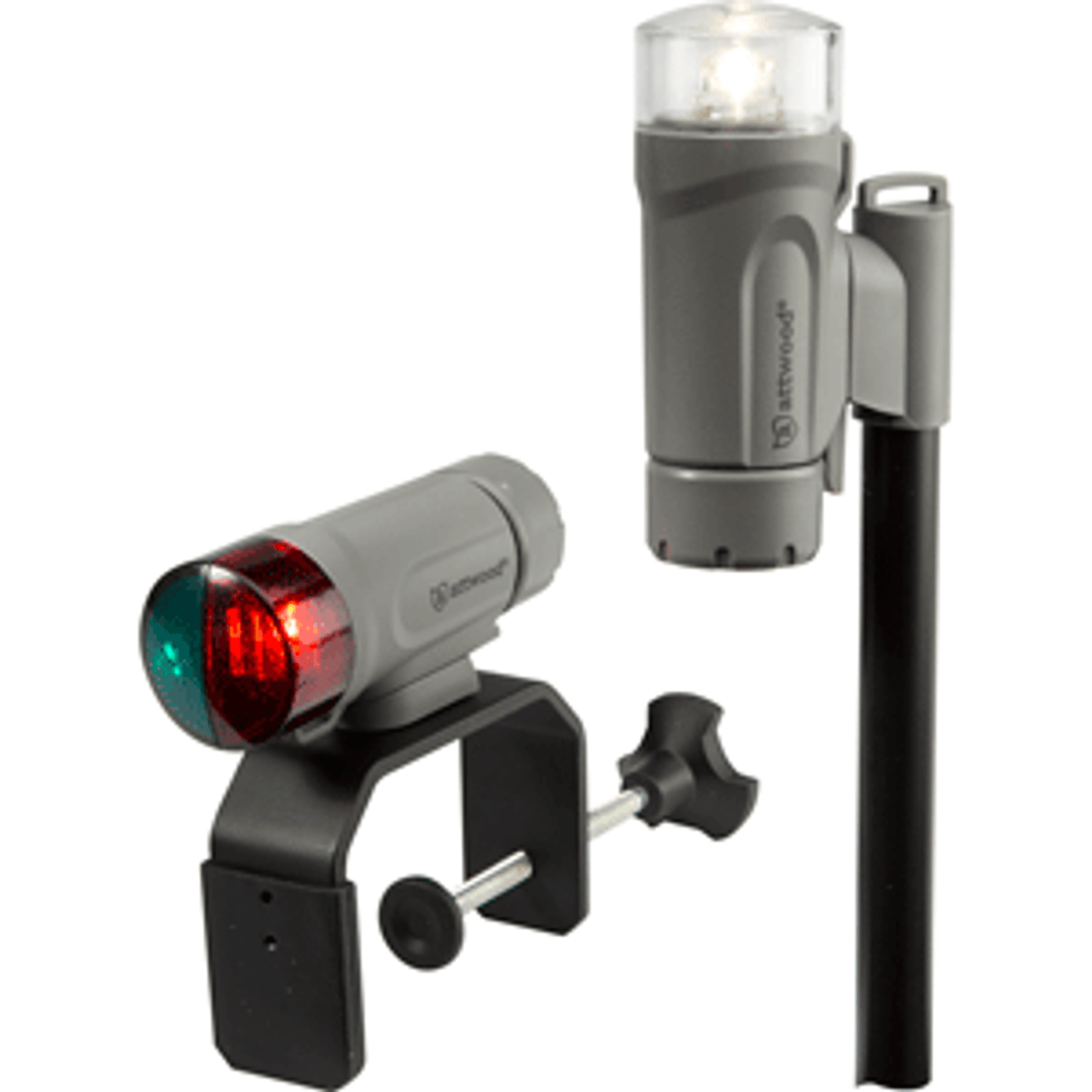 Attwood Clamp-On Portable LED Light Kit - Marine Gray Attwood Clamp-On Portable LED Light Kit - Marine Gray