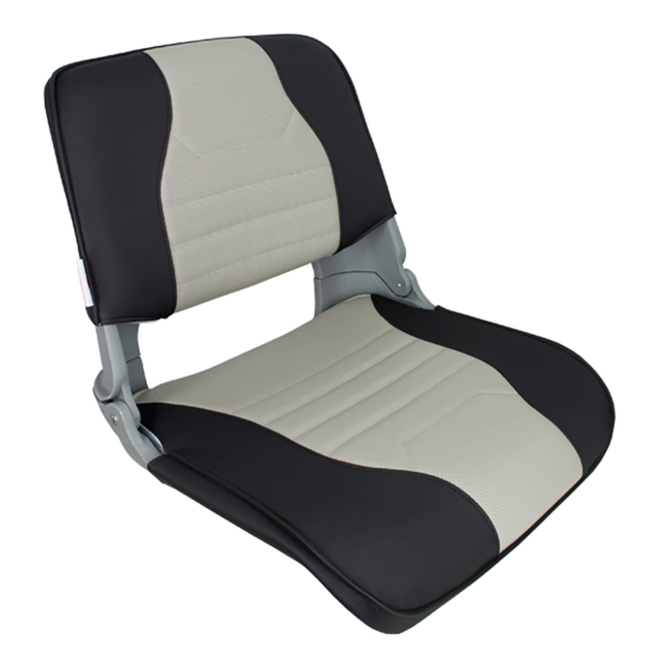 Skipper Deluxe Folding Seat - Charcoal/Grey