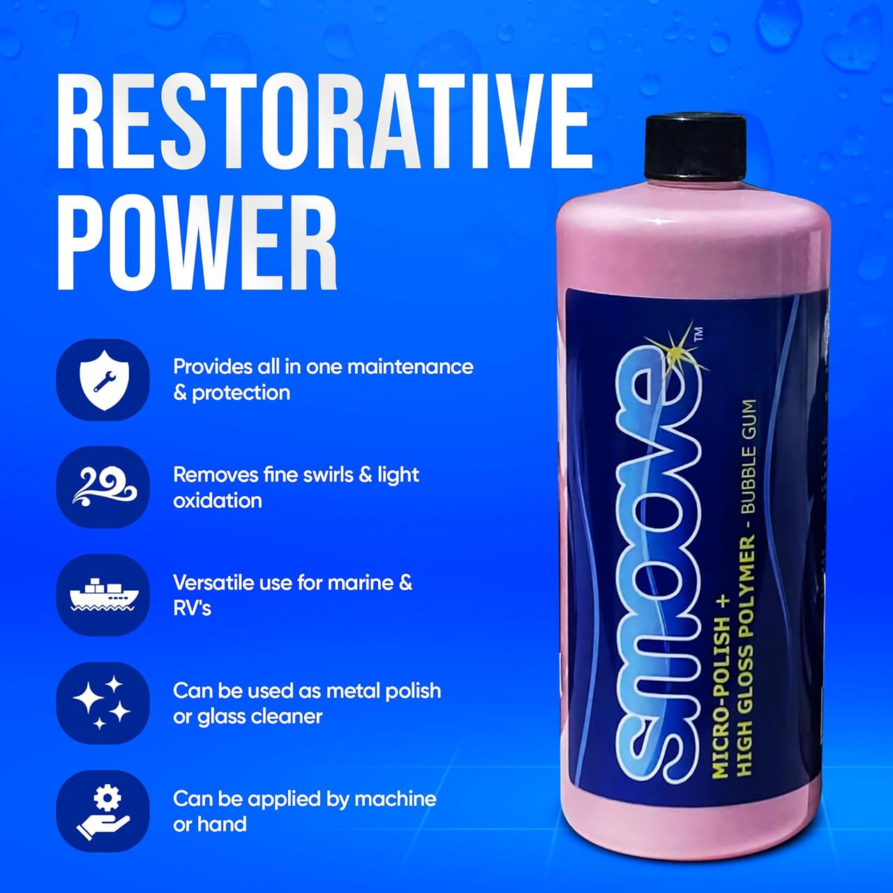 Smoove Bubble Gum Micro Polish + High Gloss Polymer