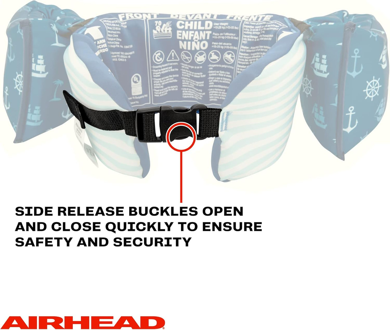 Airhead Water Otter Elite Life Jacket | Flotation Devices for Kids | Multiple Colors Available