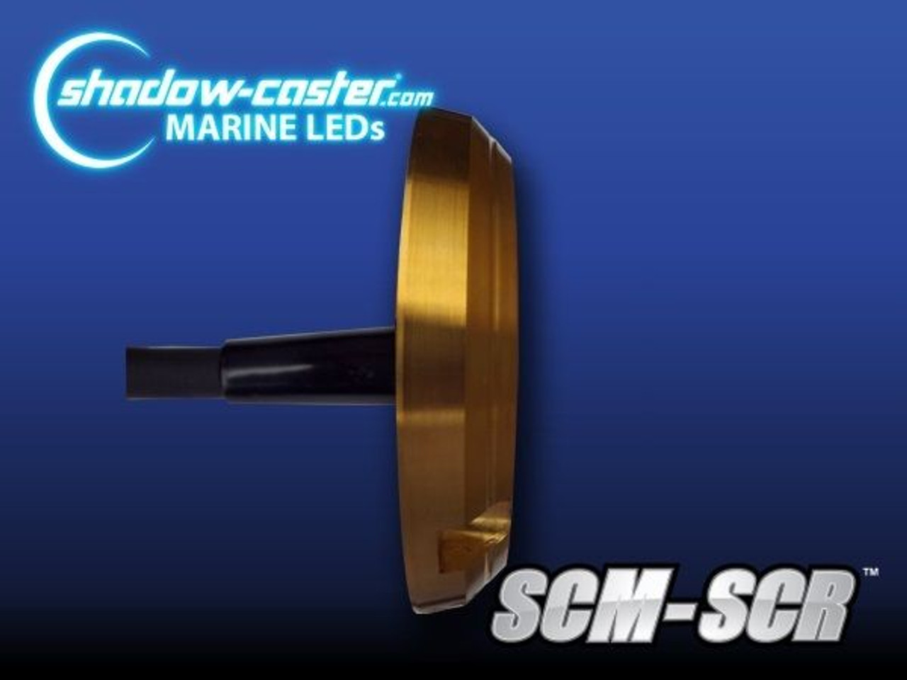 Shadow-Caster SCR-24 Bronze Underwater Light - 24 LEDs - Bimini Blue/Great White