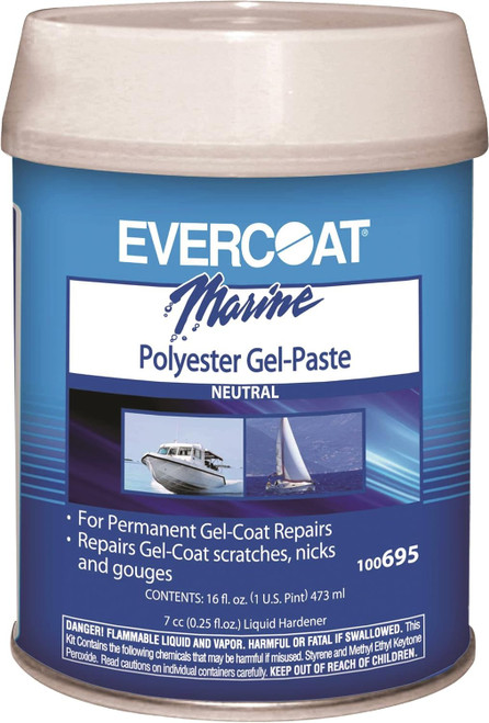 Evercoat 100695 Polyester Gel Paste - Pint - US Boating Marine Supplies