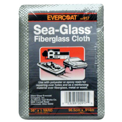 Evercoat100912 – Fiberglass Cloth Packaged, 44" x 3 yd. - US Boating Marine Supplies
