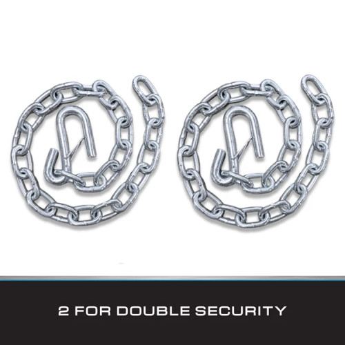 Tie Down 81204 Class 4, 5/16 in., OAL 40-3/4 in. Zinc Plated SAFETY CHAINS - US Boating Marine Supplies