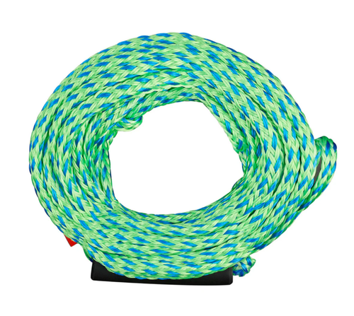 Full Throttle Heavy-Duty 4 Rider Tube Tow Rope -Green & Blue - US Boating Marine Supplies