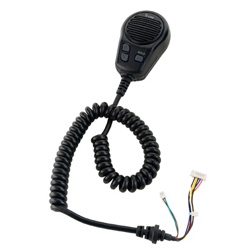 Icom HM126B Standard Black Front Mic f/M504 - US Boating Marine Supplies