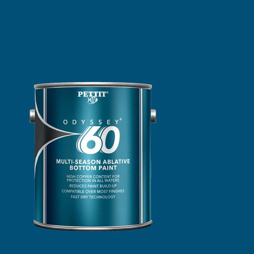 PETTIT PAINT Odyssey® 60 Multi-Season Ablative Antifouling Bottom Paint-Blue