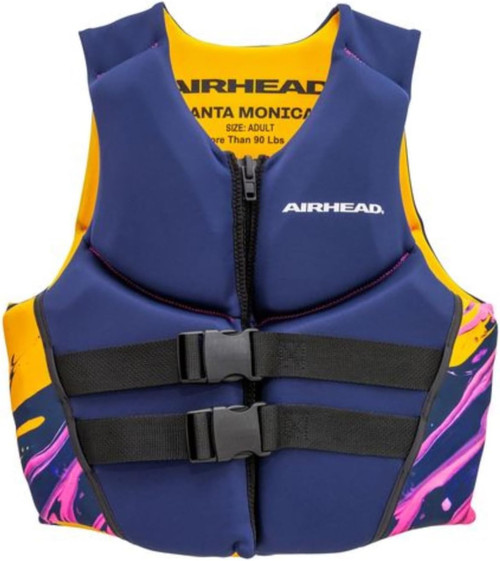 Airhead Neolite Dry Life Jacket Vest Women's-Santa Monica-Navy-Small Airhead Neolite Dry Life Jacket Vest Women's-Santa Monica-Navy-Small