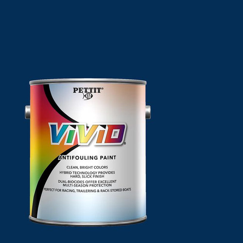 Pettit ViViD Bright Colored Hybrid Antifouling Paint -Gallon Blue