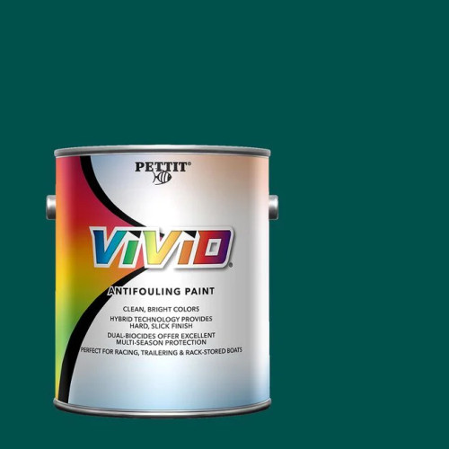 Pettit ViViD Bright Colored Hybrid Antifouling Paint -Gallon Green
