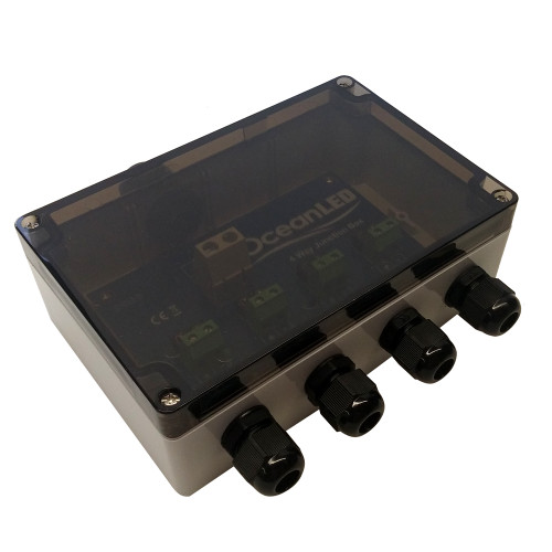 OceanLED Standard 4-Way Junction Box - US Boating Marine Supplies