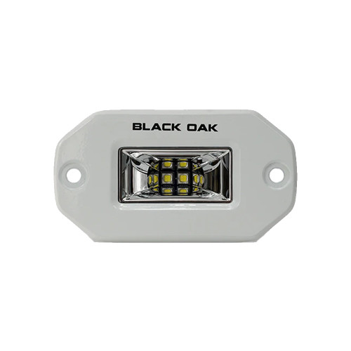 Black Oak 2" Marine Spreader Light - Flush Mount - US Boating Marine Supplies