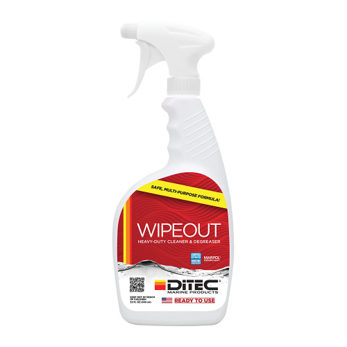 DiTEC Wipeout Multi-Surface Cleaner - 32oz - US Boating Marine Supplies