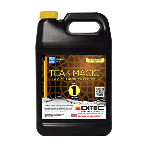 DiTEC Teak Magic: Part 1 - Gallon - US Boating Marine Supplies