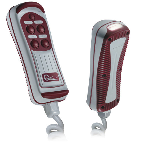 Quick HRC1004L 4-Button Remote w/LED Light - US Boating Marine Supplies