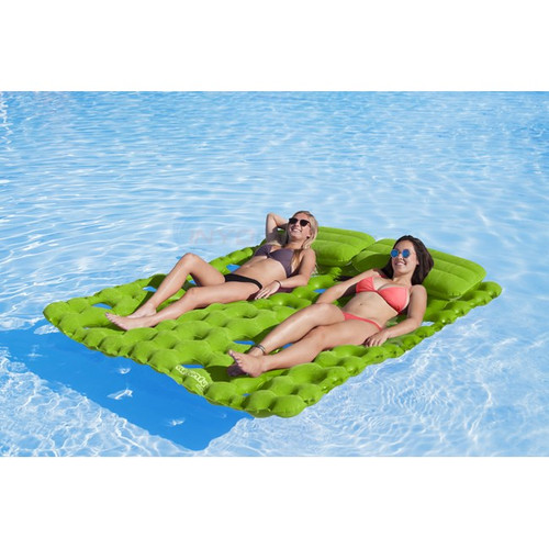 AIRHEAD SPORTS GROUP AHSC-016 Suncomfort Double Pool Mattress In Lime
