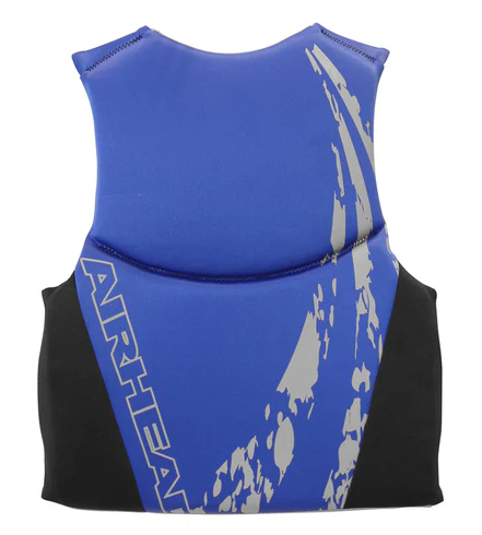 Airhead Swoosh Neolite Kwik-Dry Life Jacket Vest Blue