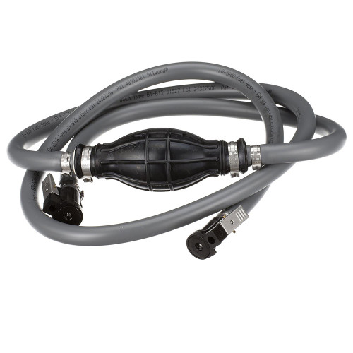 Attwood Johnson/Evinrude Fuel Line Kit - 3/8" Diameter x 6' Length (No Tank Fitting) - US Boating Marine Supplies