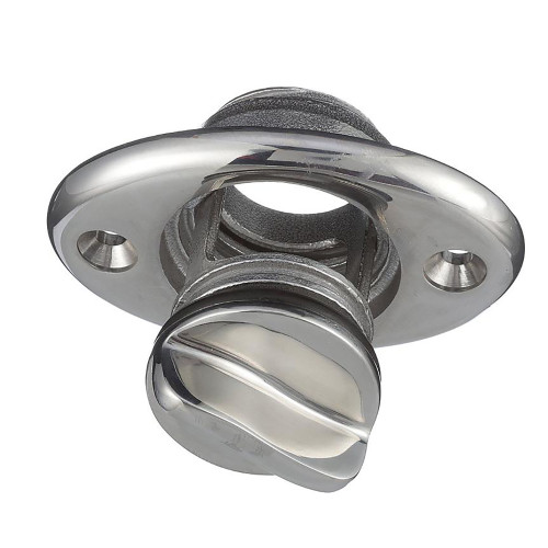 Attwood Stainless Steel Garboard Drain Plug - 7/8" Diameter - US Boating Marine Supplies