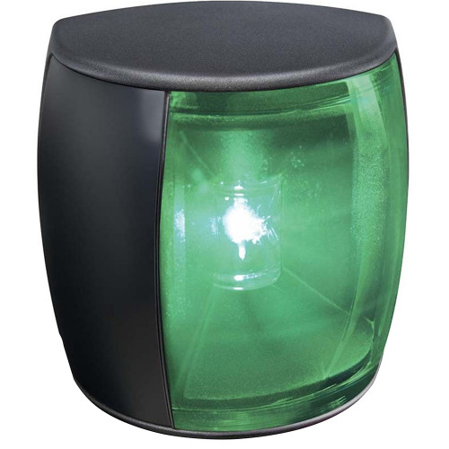 Hella Marine 2 NM NaviLED PRO Starboard Navigation Lamp - Black - Lighthouse Boating Marine Supplies