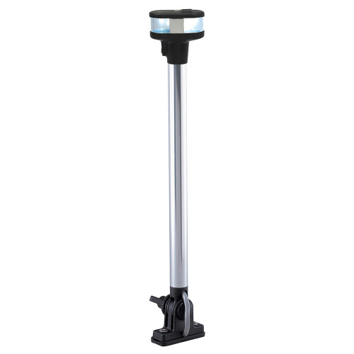 Perko Folding Masthead Light Vertical Combo Mast/All-Round 12-13/16" High Sail or Power - LED - Lighthouse Boating Marine Supplies