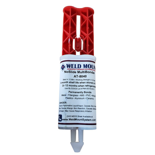 Weld Mount 8040 Acrylic Adhesive w/Plunger - Lighthouse Boating Marine Supplies