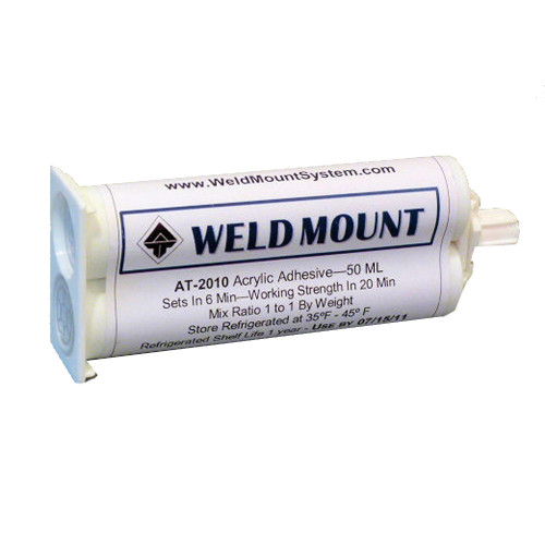 Weld Mount AT-2010 Acrylic Adhesive - 10-Pack - Lighthouse Boating Marine Supplies