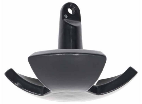 Attwood River Anchor - Black PVC Coated 18 lbs. - Lighthouse Boating Marine Supplies