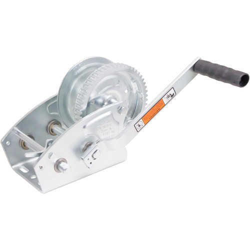 DLC2500 Pulling Winch Plated 2-Speed - US Boating Marine Supplies