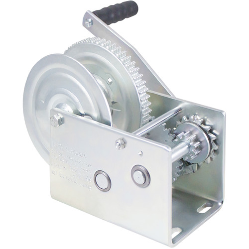 DLB2500A Brake Winch - Plated - US Boating Marine Supplies