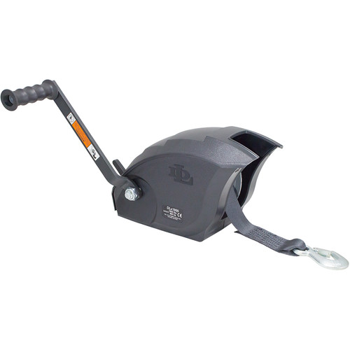 Dlx1900FC Pulling Winch - Full Cover 20 ft Strap - US Boating Marine Supplies