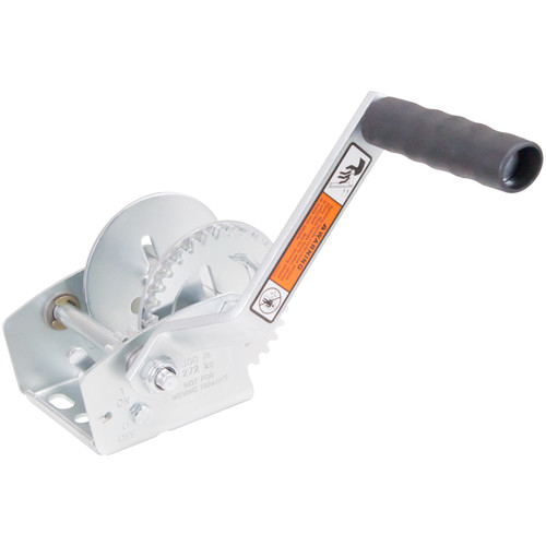 DLC600 Pulling Winch - Plated - US Boating Marine Supplies