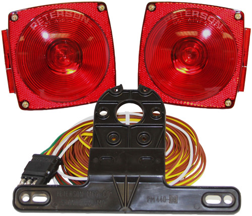 Anderson 541 Under 80 inch Wide Trailer Rear Light Kit - US Boating Marine Supplies