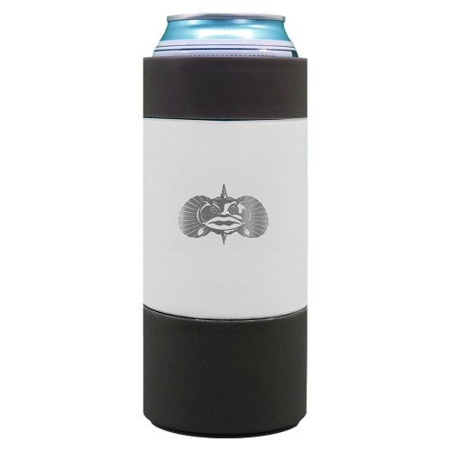 Non-Tipping 16oz Can Cooler - White