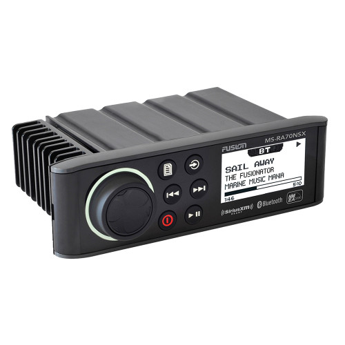 Fusion MS-RA70NSX Stereo w/BT/AM/FM/SiriusXM - 2 Zone - US Boating Marine Supplies