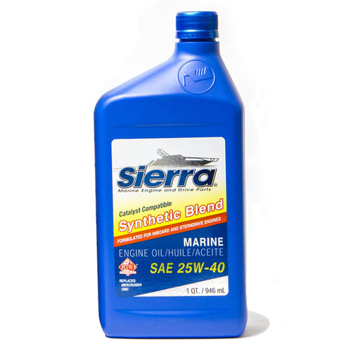 Sierra Marine Engine Oil - Premium Blend 4-Stroke Catalyst; 5 Quart Jug - SIE189400CAT4 - US Boating Marine Supplies
