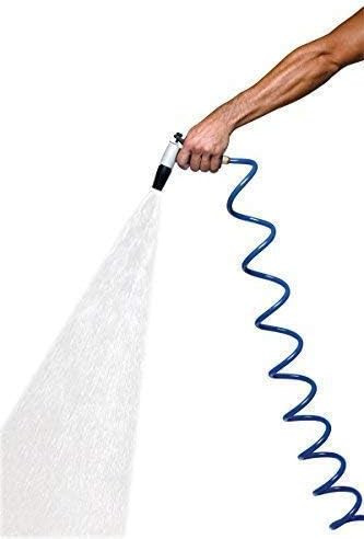 HoseCoil Blue Hose w/Flex Relief - 25' - US Boating Marine Supplies