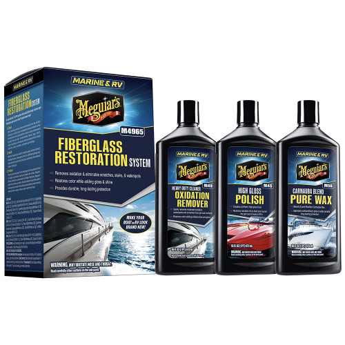 Meguiar's MG Fiberglass Oxidation Removal Kit - US Boating Marine Supplies