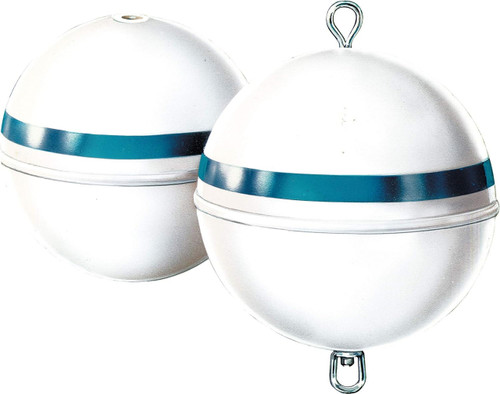 Jim-Buoy 4402-W Premium Mark V Mooring Buoy - 18" - US Boating Marine Supplies