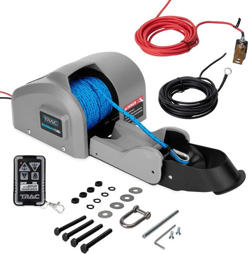 TRAC Outdoors Deckboat 40-G3 Electric Anchor Winch w/AutoDeploy - US Boating Marine Supplies