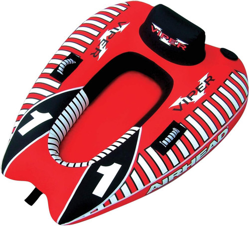 Airhead Viper 1 Towable Tube for Boating- 1 Rider - US Boating Marine Supplies