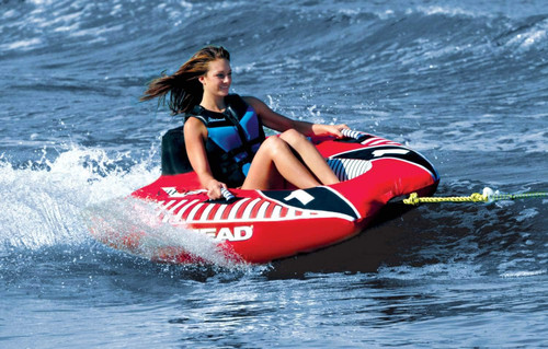 Airhead Viper 1 Towable Tube for Boating- 1 Rider