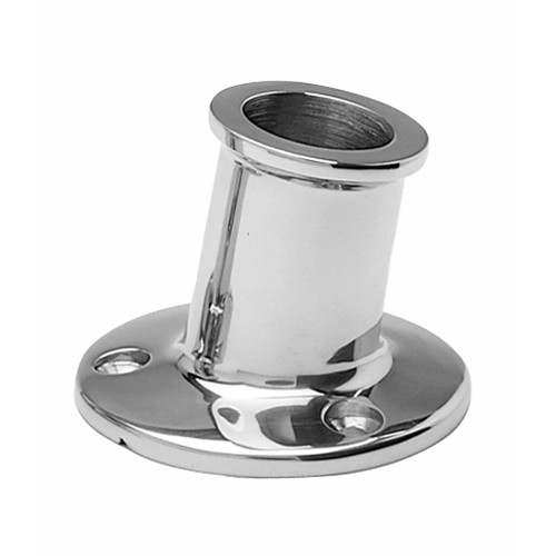 Taylor Made 1" SS Top Mount Flagpole Socket - US Boating Marine Supplies