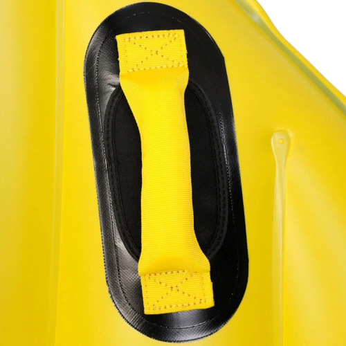 Airhead Carve Steerable 1 Person Inflatable Boat Towable Water Inner Tube Raft