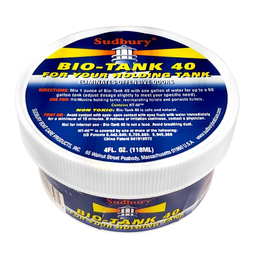 Sudbury Bio-Tank 40 Holding Tank Treatment - 4oz - US Boating Marine Supplies