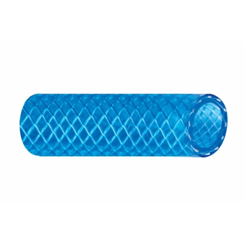 Trident Marine Reinforced PVC (FDA) Cold Water Feed Line Hose - Drinking Water Safe - Translucent Blue - SOLD BY THE FOOT - US Boating Marine Supplies