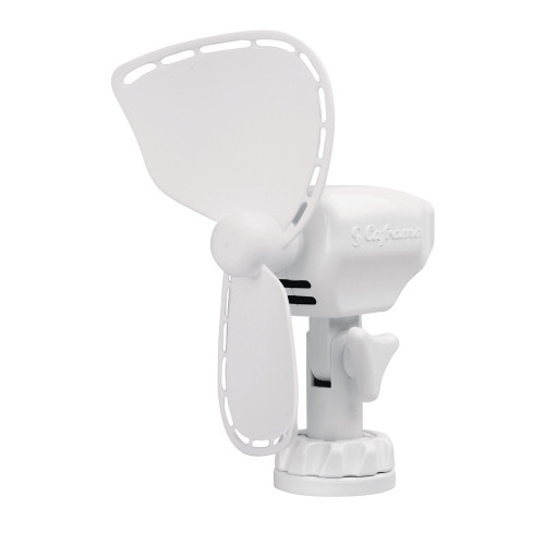 SEEKR by Caframo Ultimate 757 12V 2-Speed 7" Fan - Direct Wire - White - US Boating Marine Supplies